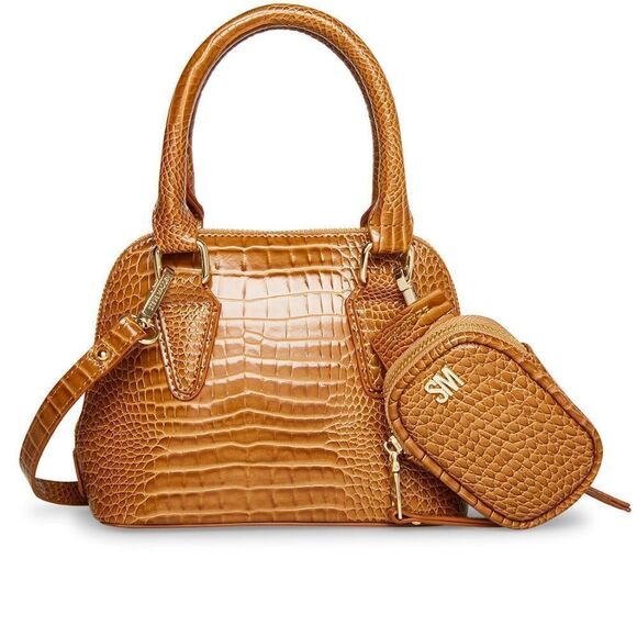 NWT Steve Madden (BHope) Satchel/Crossbody - Cognac - Picture 1 of 16